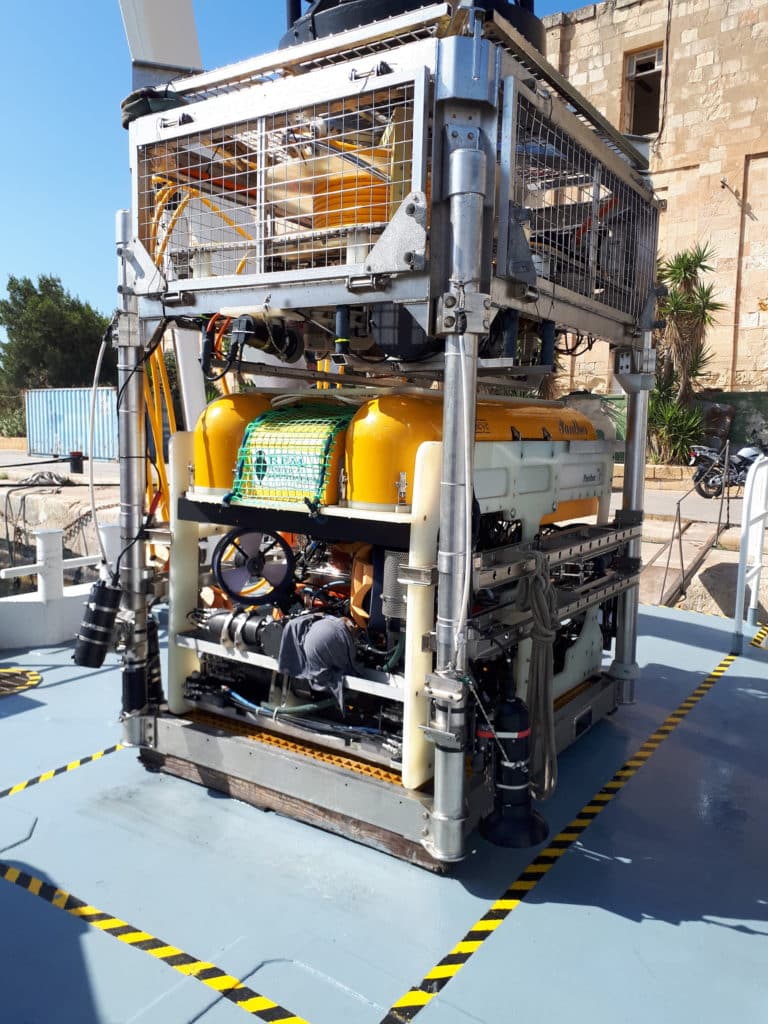 A Remotely Operated Vehicle used in maritime archaeology