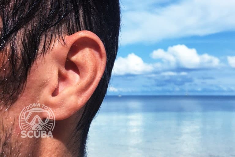 How long can water stay in your ear after scuba diving, snorkeling or swimming?