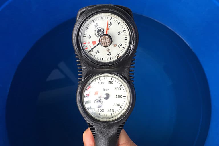 Standard Scuba Tank Submersible Pressure Gauge