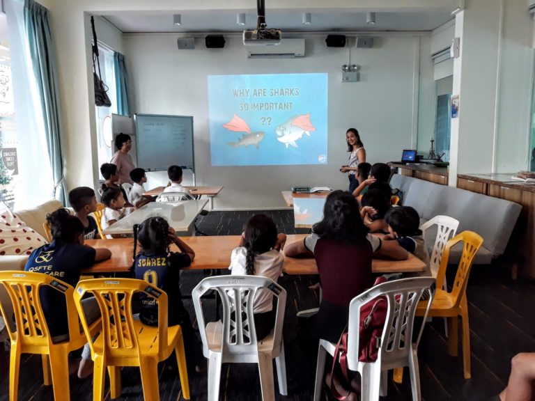 Citizen scientist, Kathlyn Tan Sharks4kids Presentation