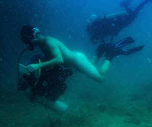 Naked Diving – The 100th Scuba Dive Tradition